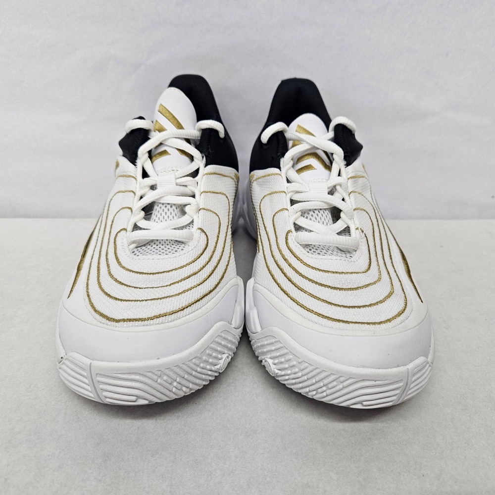 Nike Giannis Immortality 4 GS Shoes FZ6734-100 White Black Gold Kids Size 4.5Y - Picture 5 of 11